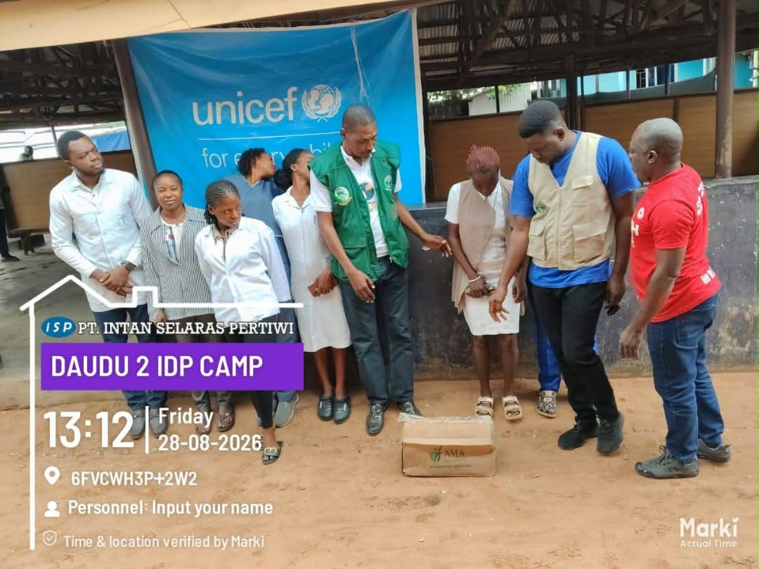 Benue–UNICEF Humanitarian Health Outreach reaches Thousands in IDP Camps and Host Communities